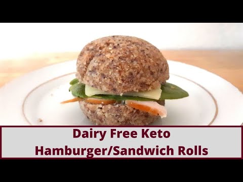 Dairy And Gluten Free Hamburger/Sandwich Roll (NO EGGS)