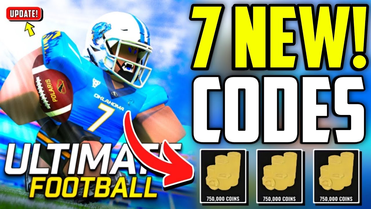 Roblox Ultimate Football Codes for November 2023