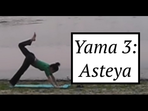 Asteya - Non-Stealing - Day 5 - 2020 - Salamba Sarvangasana
