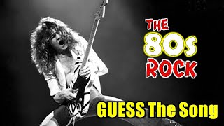 👾 Can You Name These 80s Rock Hits in 6 Seconds? 🔥 Metallica, AC/DC, Queen, Pink Floyd, Def Leppard