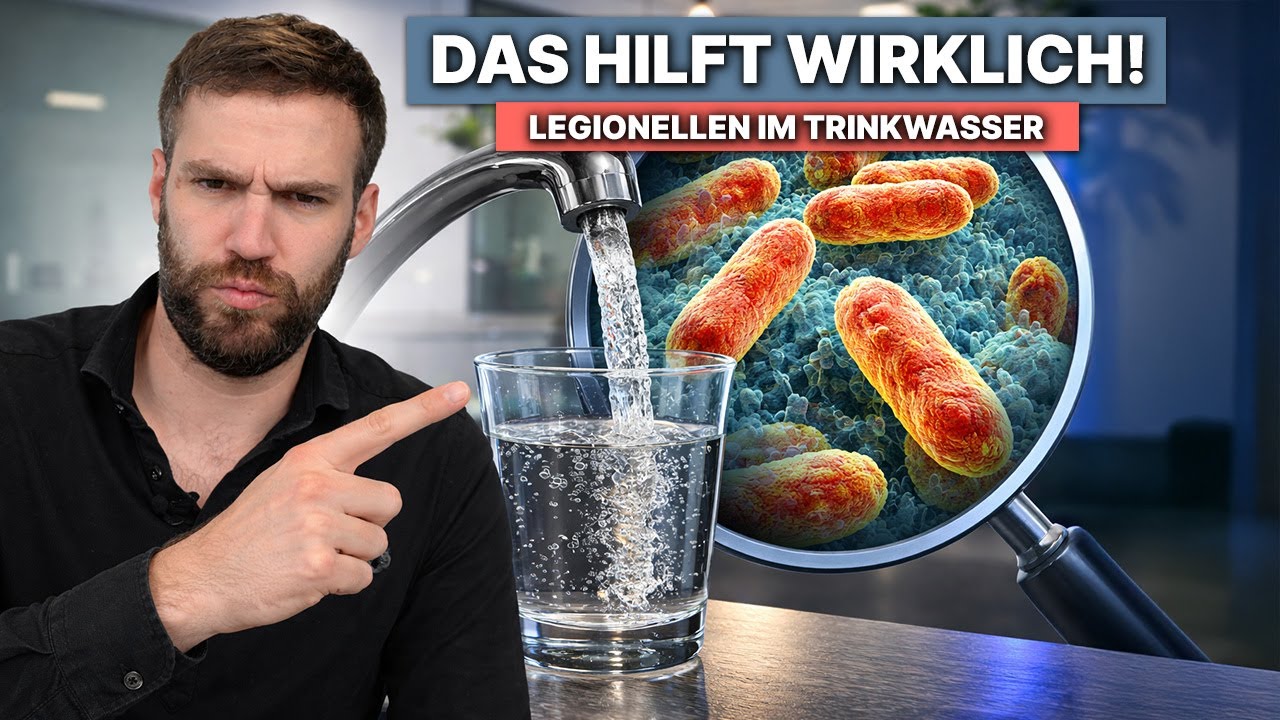 Legionellen in deinem TRINKWASSER?! So bekommst du sie in den Griff!