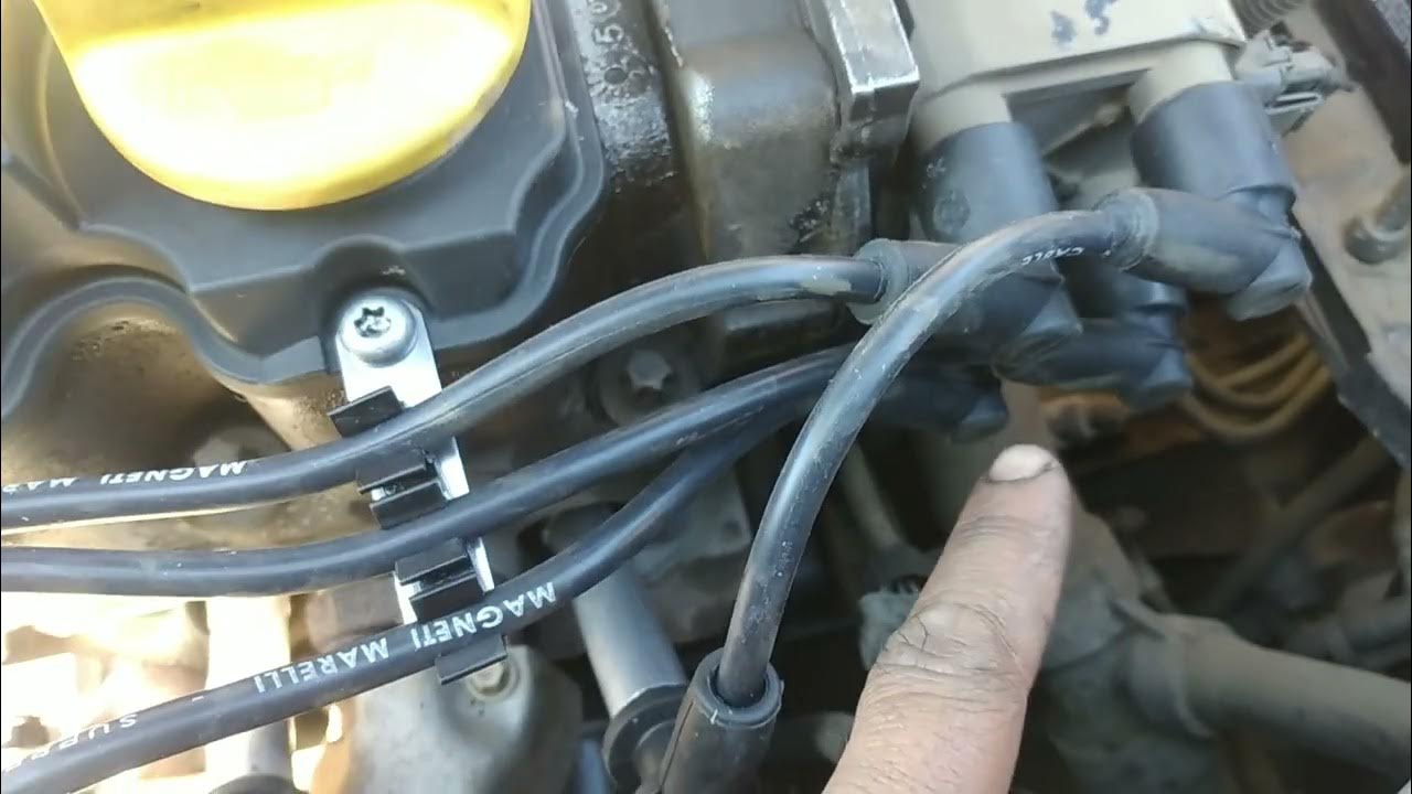 Posición Cables De Bujías Chevrolet Corsa Con Bobina Cuadrada - YouTube