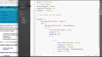 Werken met Sass 2: geneste selectoren