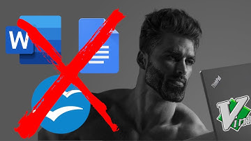 Microsoft Word? Google Docs? No thanks, I do all my writing in Vim.