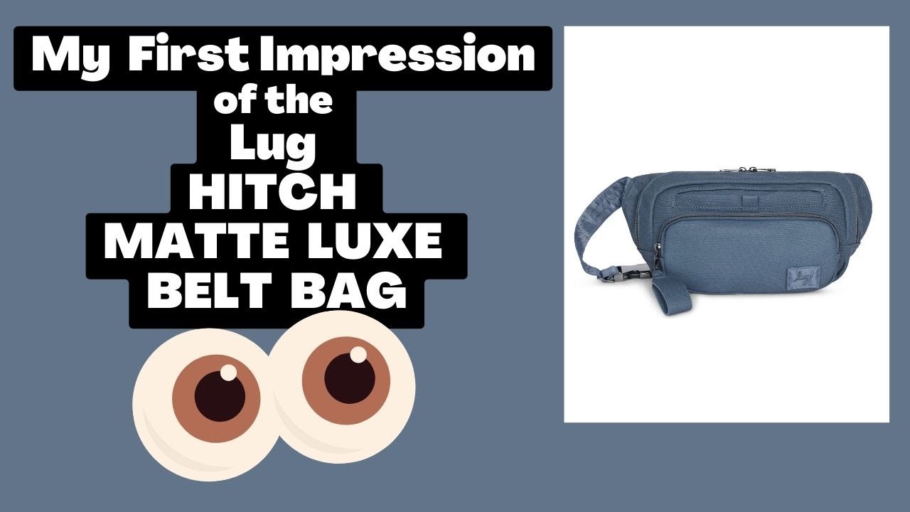 Hitch Matte Luxe VL Belt Bag 