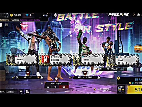 PRESET FF SQUAD TERBARU - DJ GOODLIFE X ELA ELA - KANE BANGET CUK!!🔥😼