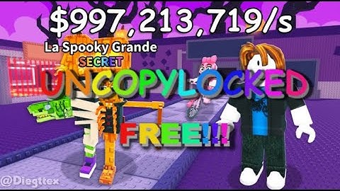 [🎃] LATEST Steal a Brainrot Uncopylocked | Roblox Studio