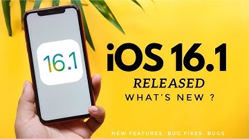iOS 16.1 Released | See what