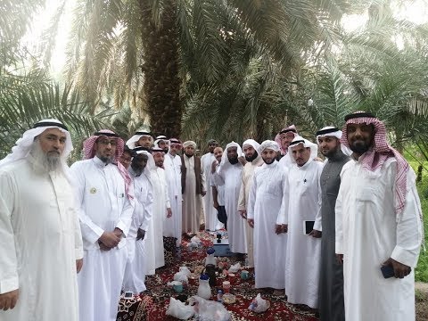 جلسة عصرية ماتعة في مزرعة المستظل الرائعة مع أحباب طيبة الأساتذة