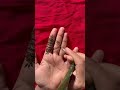 “Finger Mehendi Design 2025 | Simple &amp; Stylish Finger Mehndi Ideas 🌸✨” #viralreels #mehndi #reels
