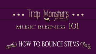 Music Business 101 | How To Export Your Stems From Maschine or all DAW's