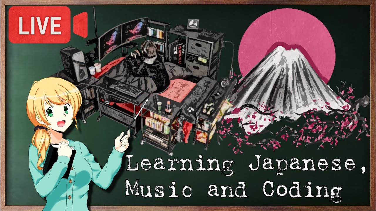 Self-Improvement Stream! Learning Japanese, Music Theory and Coding ...