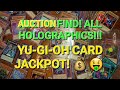 Did i just find a yugioh card jackpot auction find under 100 all holographics