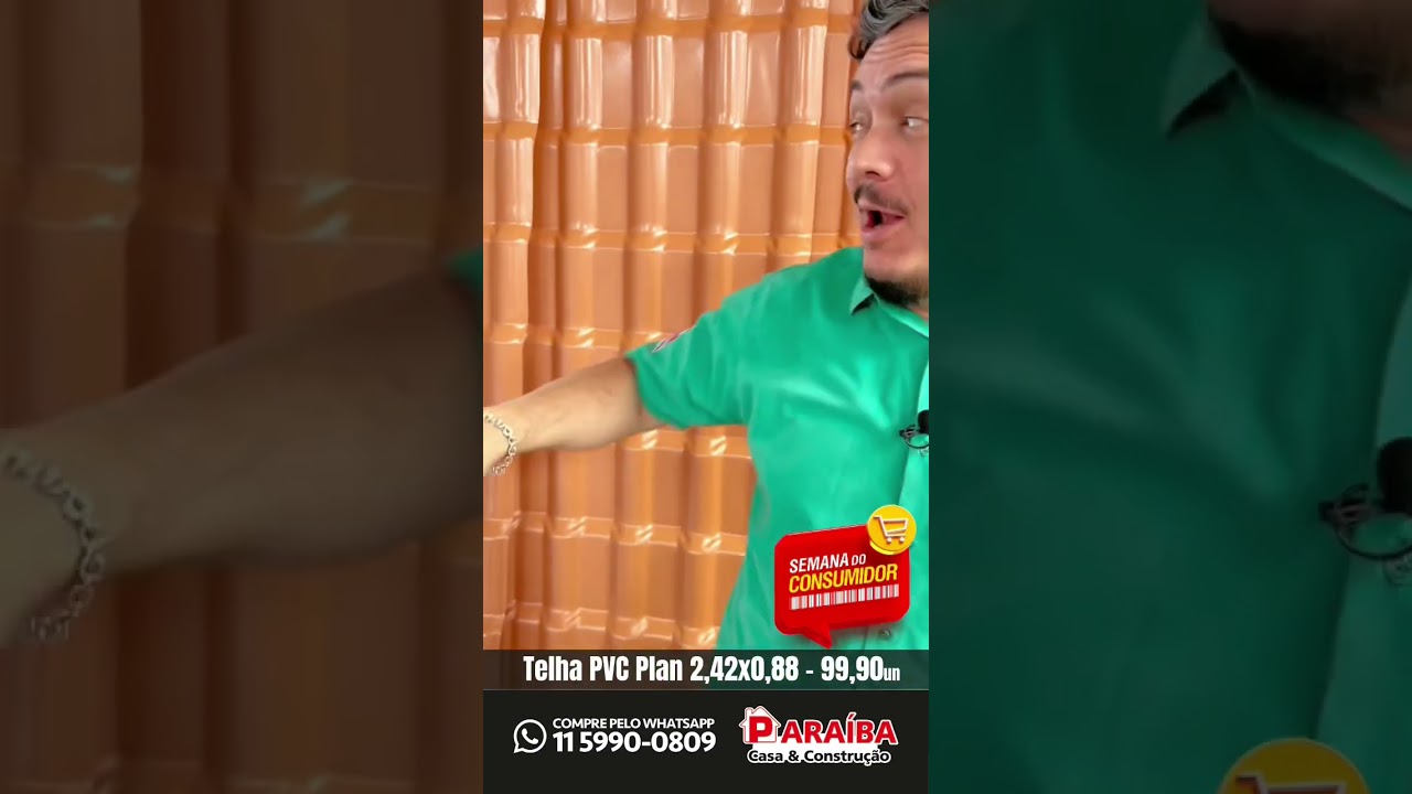 Telha PVC Plan 2,42x0,88 , muito mais tecnologia para a sua casa #telhado #telhas #construção