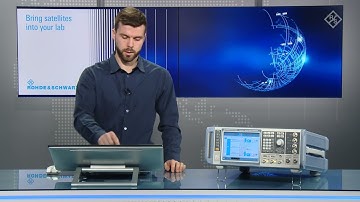 High-End GNSS simulation with the R&S®SMW200A - Episode 4