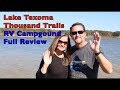 Lake Texoma Thousand Trails RV Campground Full Review || Full-Time RV Living