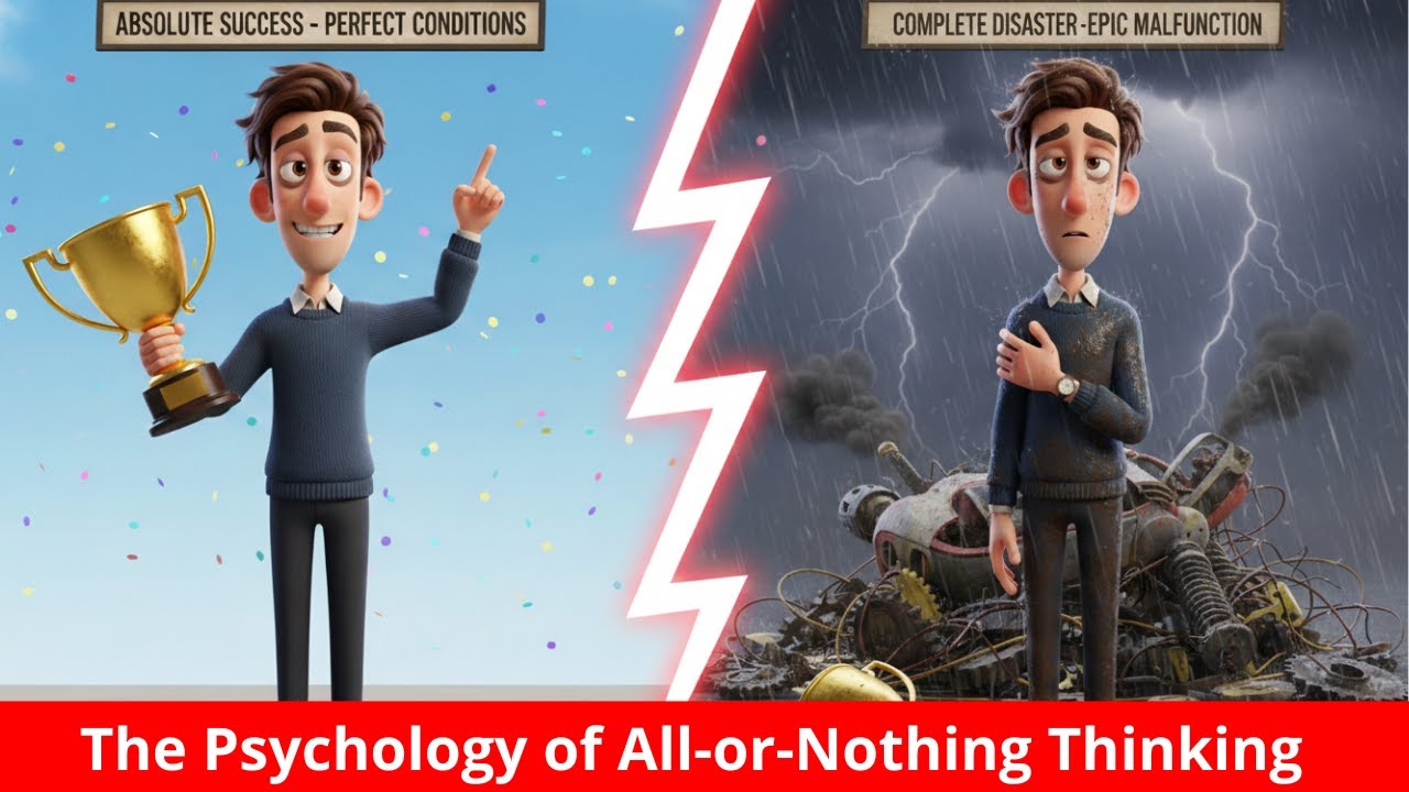 The Psychology of People Who Need Perfect Conditions to Begin—Understanding All-or-Nothing Thinking