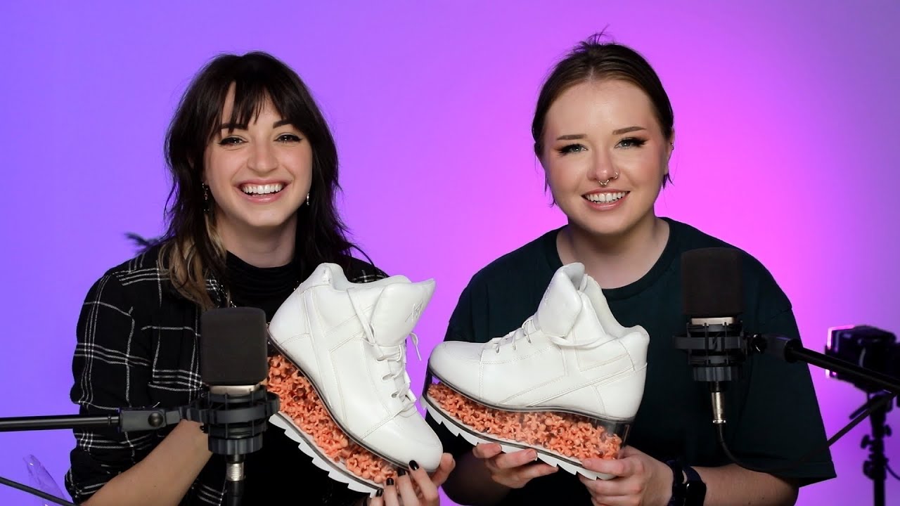 ASMR but I made Sarah Schauer surprise me with items (i was impressed)