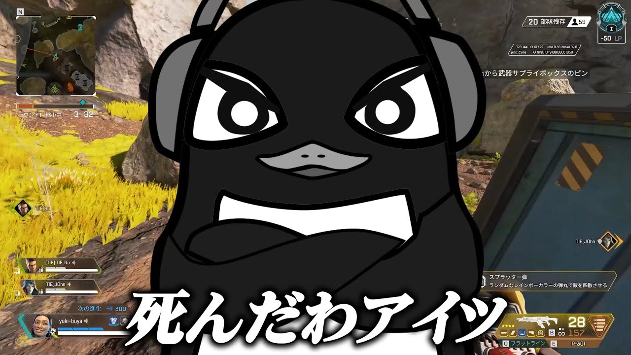 RU-RU-RUさん専用 Ruさん、いい加減にしてください！！！！！！！！！| ApexLegends【TIE