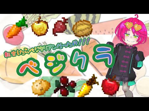 【転生したら】菜食主義クラフト！略してベジクラ【ベジタリアンだった！】#マインクラフト