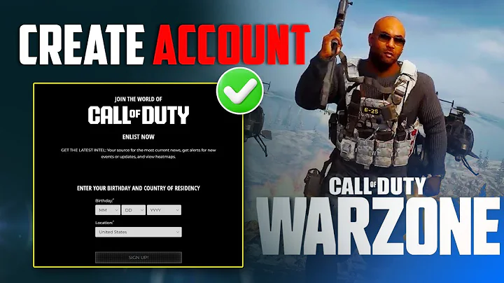 How to Create a Call of Duty Warzone Account on PC