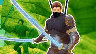 I CREATED OVERPOWERED ELECTRIC KATANAS - Blades and Sorcery VR Mods