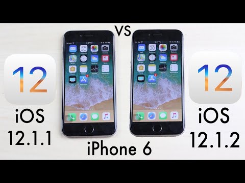 Retro iPhone 6 Speed Test : iOS 10.3.3 vs iOS 12.1.3 Final. 
