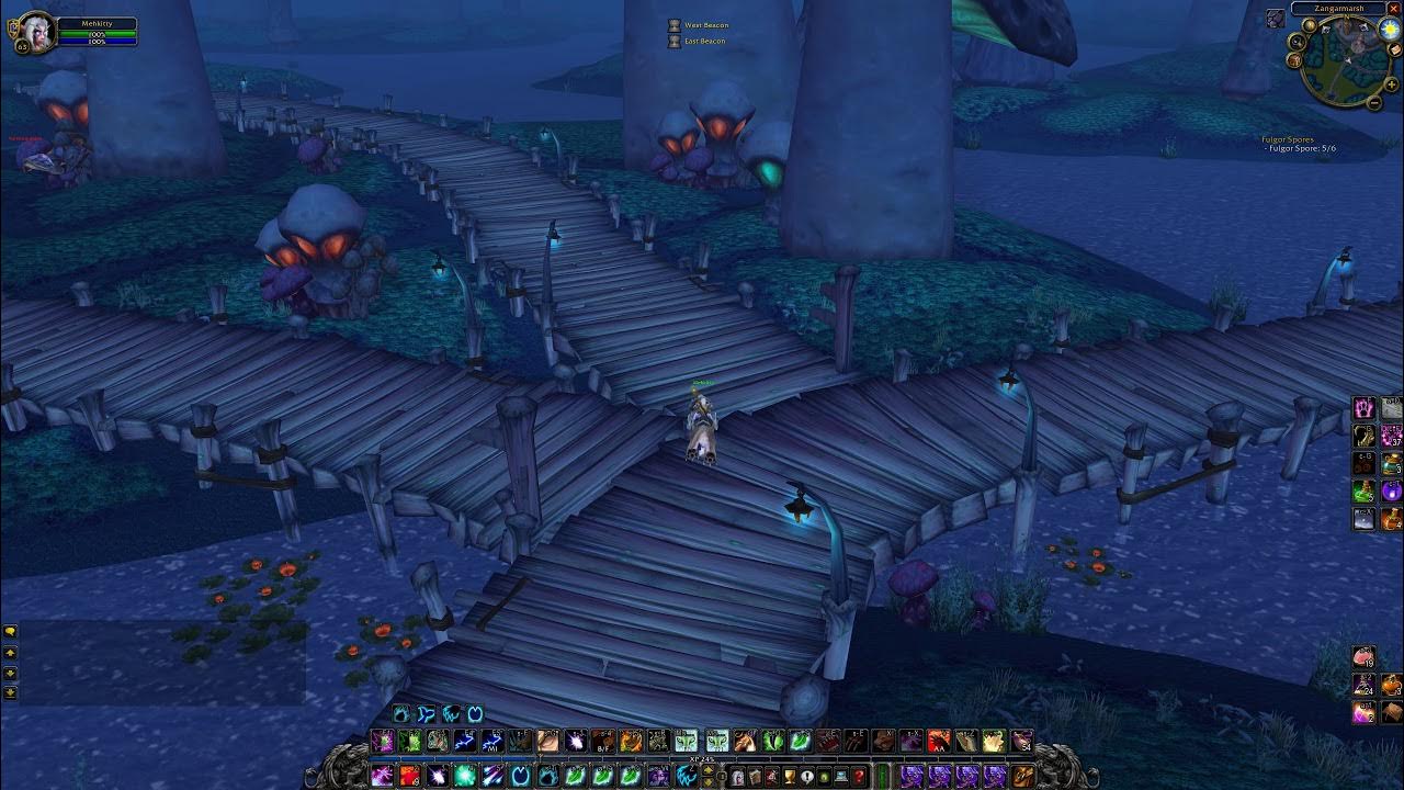 Fulgor Spores, WoW TBC Quest YouTube