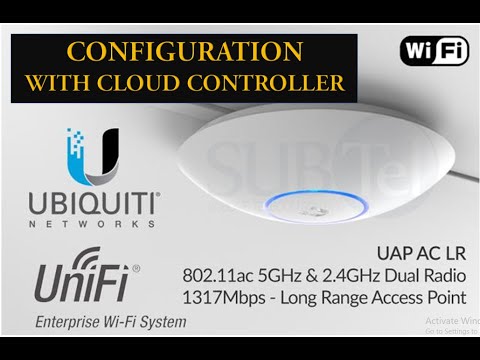 KONFIGURASI UNIFI AP AC LR SEBAGAI ACCESS POINT HOTSPOT