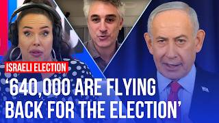 'I've spent $3,000 to vote Netanyahu out:' Israelis fly home for crucial election