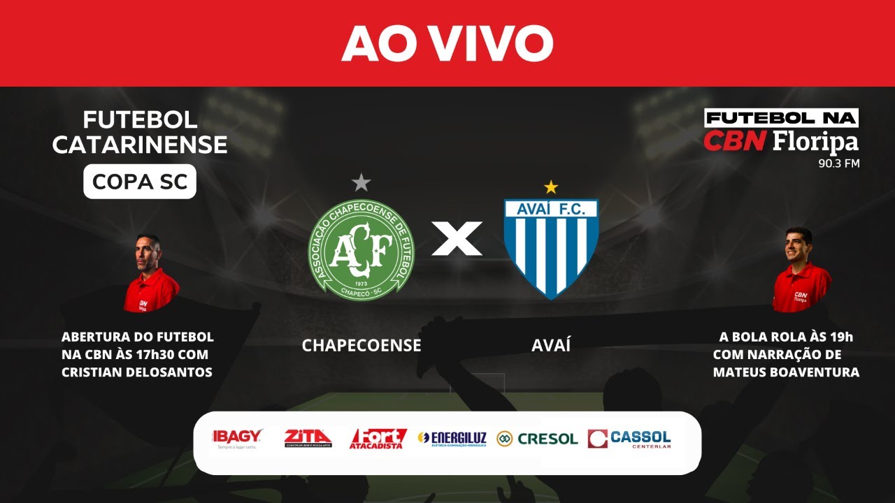 Pré-Jogo: Chapecoense x Avaí  Semifinal - ida - Catarinense sub-15 -  Chapecoense