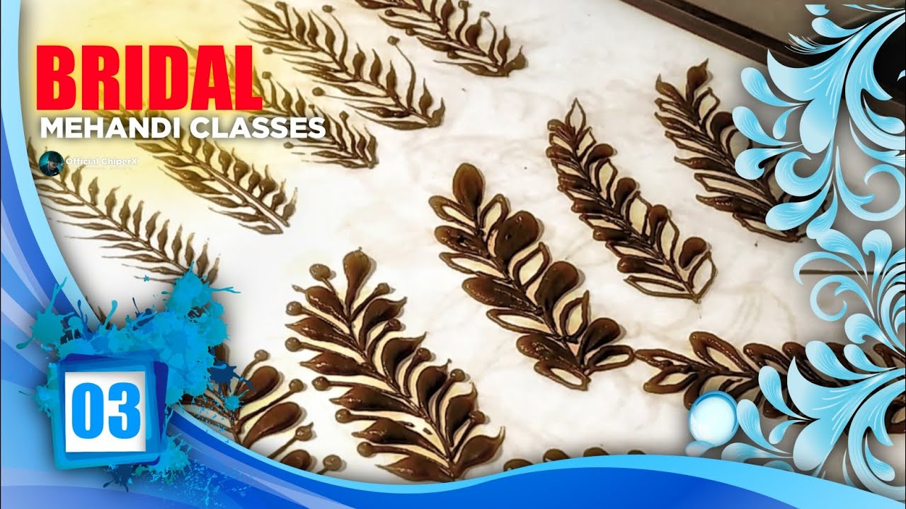 Official Chiperx Mehandi Class | Learn Detaied Henna classes 2026 | Henna Leaves kaise bnaye