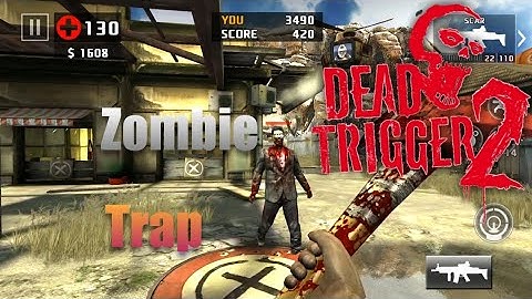 TRYING TO KILL ZOMBIES WITH TRAPS IN THE ARENA | Dead Trigger 2 #5