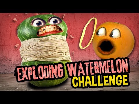 annoying-orange---exploding-watermelon-challenge!