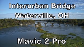 Interurban Bridge, Waterville Ohio, Mavic 2 Pro Footage 2019