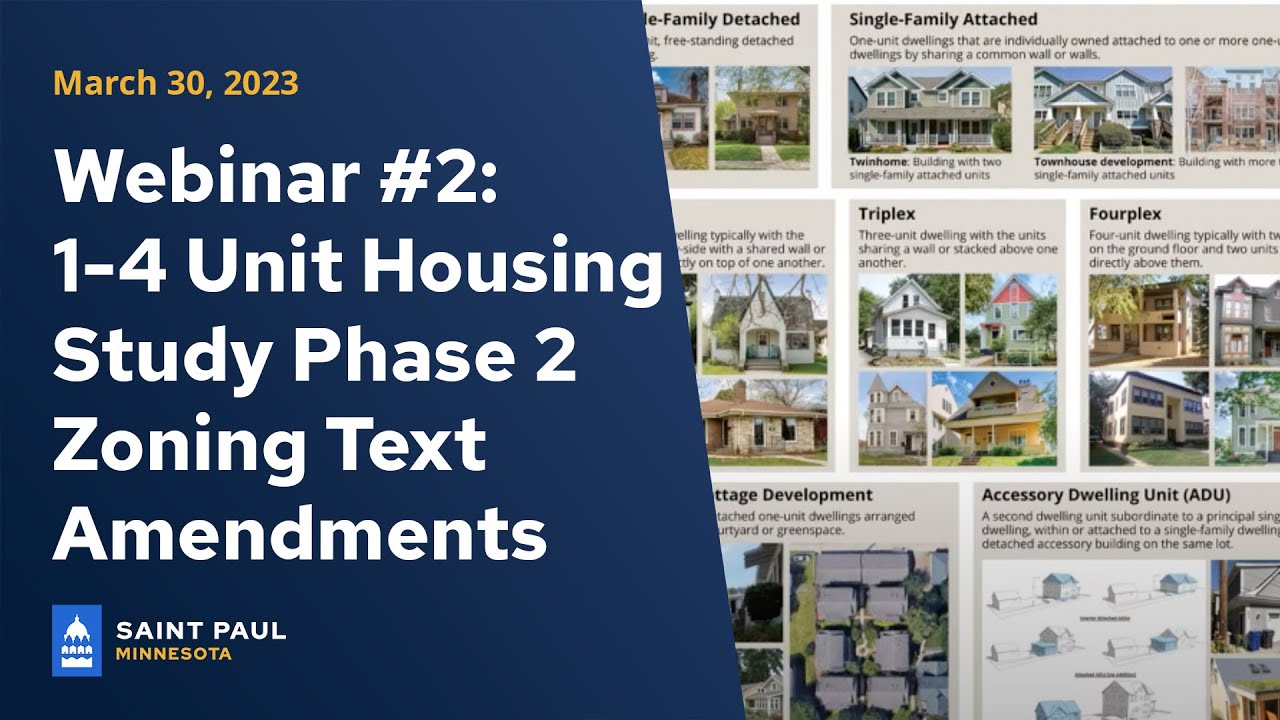 inar 2 14 Unit Housing Study Phase 2 Zoning Text Amendments (March 30, 2023) YouTube