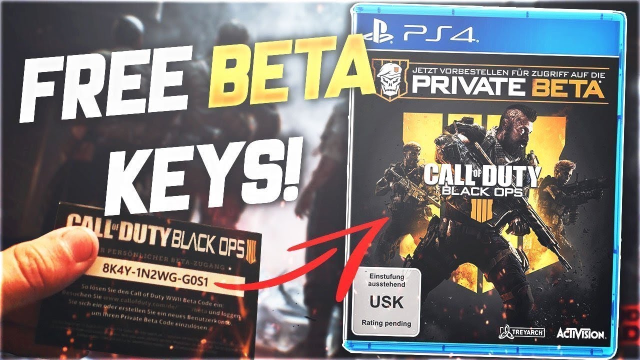 BLACK OPS 4 *FREE* PS4 BETA CODES - YouTube - 