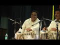 Pt raghunath nakod and pt ravikiran nakod tabla duet at  karnataka utsav 2022 bengaluru