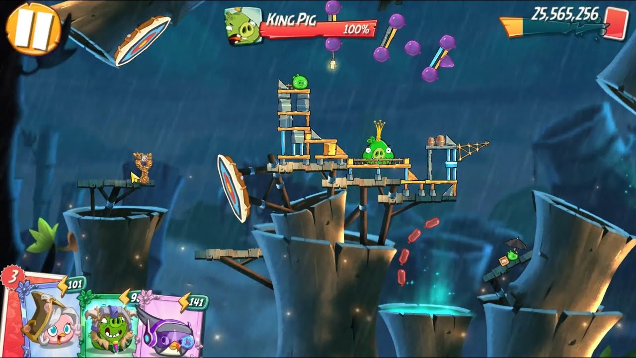 Level 1080 – Beating Pig Boss In Angry Birds 2! | Epic Walkthrough