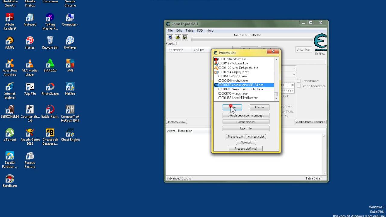 cheat engine 6.5.1 telecharger