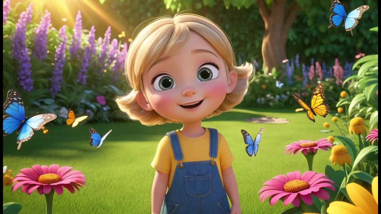 Counting Flowers in the Magic Garden + More | Colorful Counting Rhyme for Kids