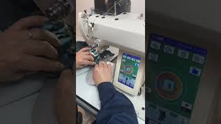 V-T560AS Computerized sleeve setting machine #machine #sewing #automobile #factory #sewingmachine