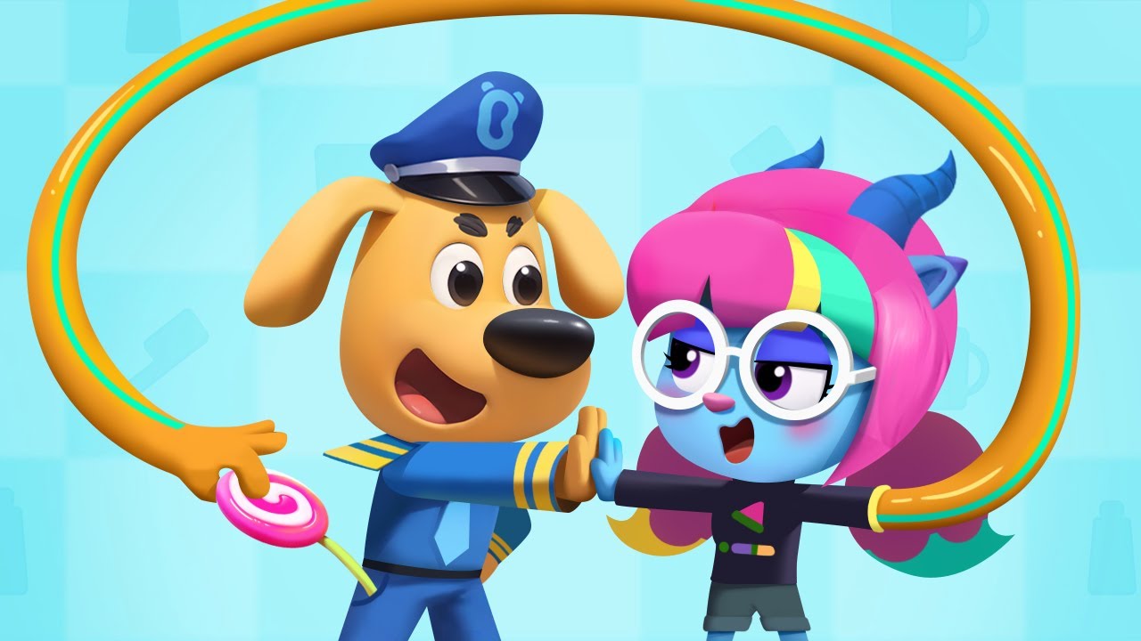 ラブール警部🔍ゴムのて | 新エピソード | 子供向け安全教育 | 赤ちゃんが喜ぶアニメ | 動画 | ベビーバス| BabyBus