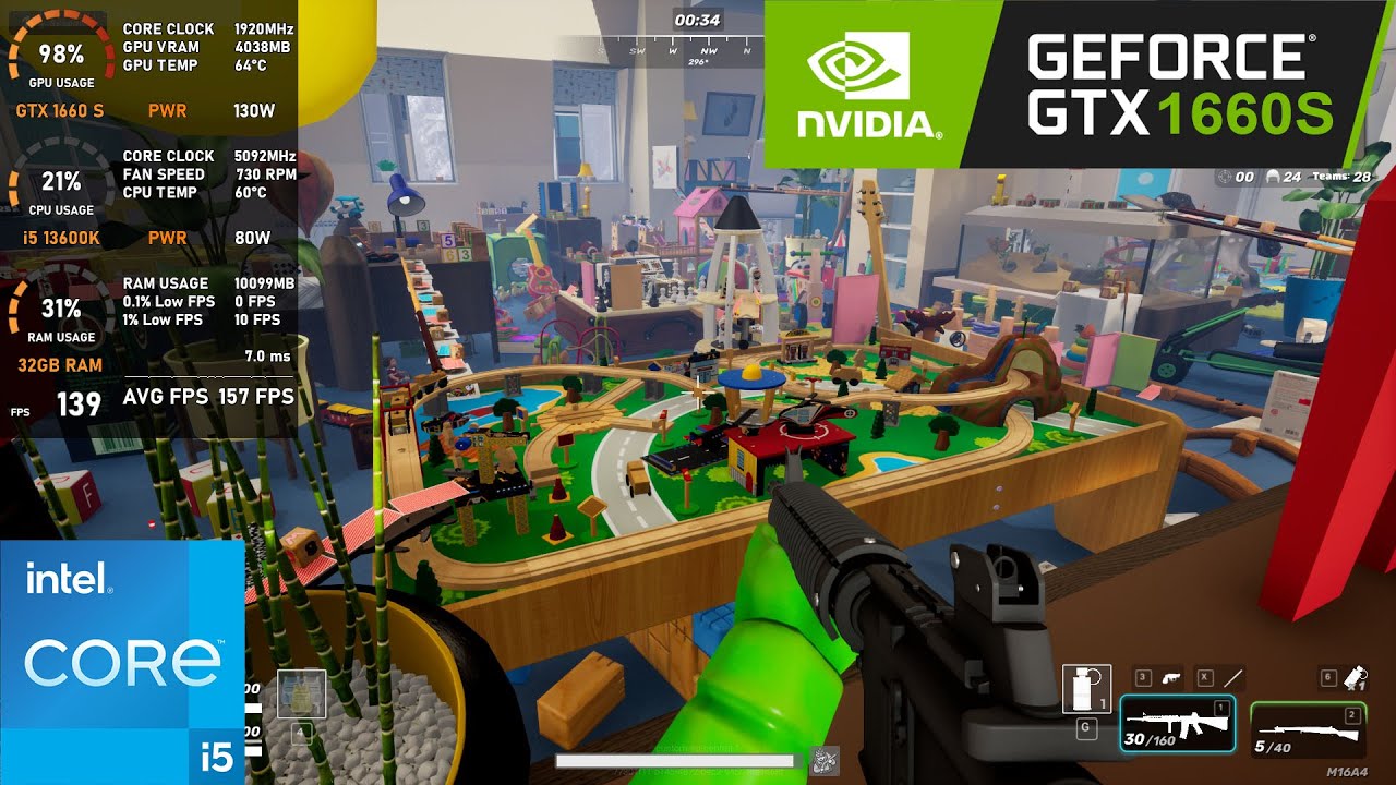 GTX 1660 SUPER | Mini Royale - 1080p Low, Medium, High, Epic