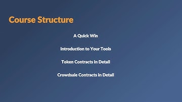 Launch Ethereum tokens & crowdsales without coding : Introduction to the course