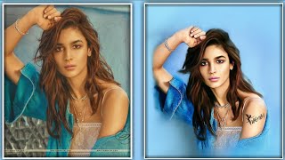 PicsArt Digital Oil Painting Photo Editing Mobile //  Smudge Oil Effect Photo editing Toolwiz screenshot 3