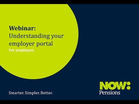 Webinar: Understanding your employer portal for employers