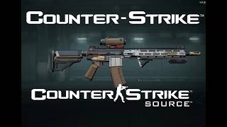 [CS:Source] Girl Frontline: Exilium weapon pack (w.i.p)