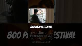 800 Padova Festival, il servizio di Maura Bertanzon per il TG3 Veneto di Rai 3