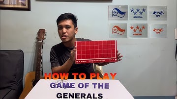 HOW TO PLAY: Game of the Generals(TAGALOG VERSION)